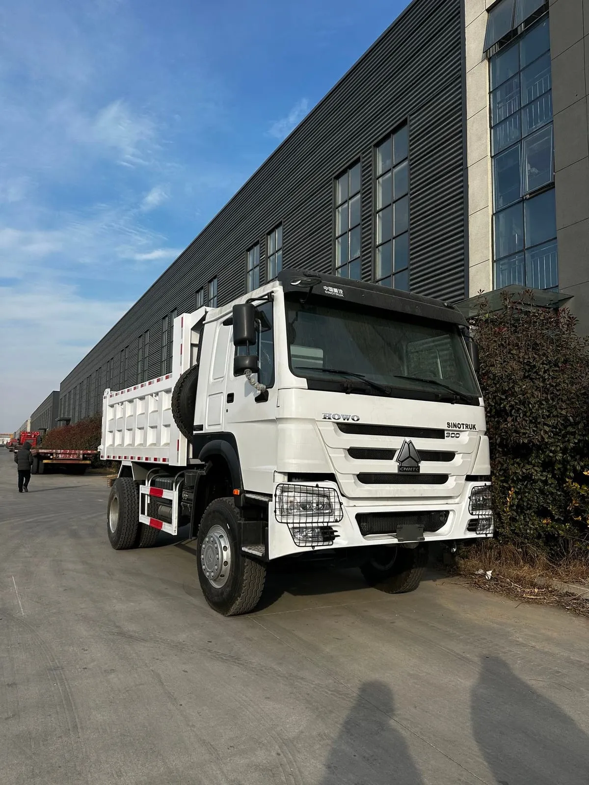 12 ton used tipper truck ready for export, LHD configuration, inspected and refurbished