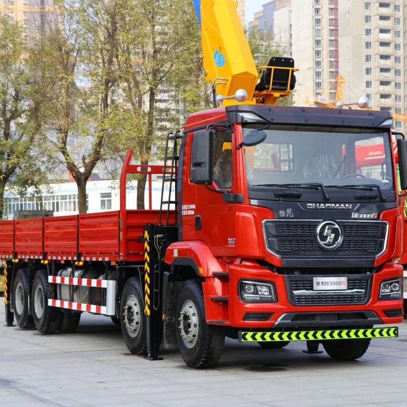 Used 5-tonne utility boom truck for pole-setting urban sites Africa