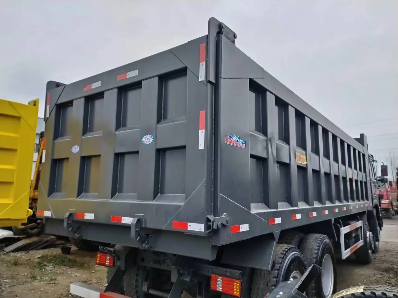 Used HOWO dump truck inspected and ready for CIF export to Africa