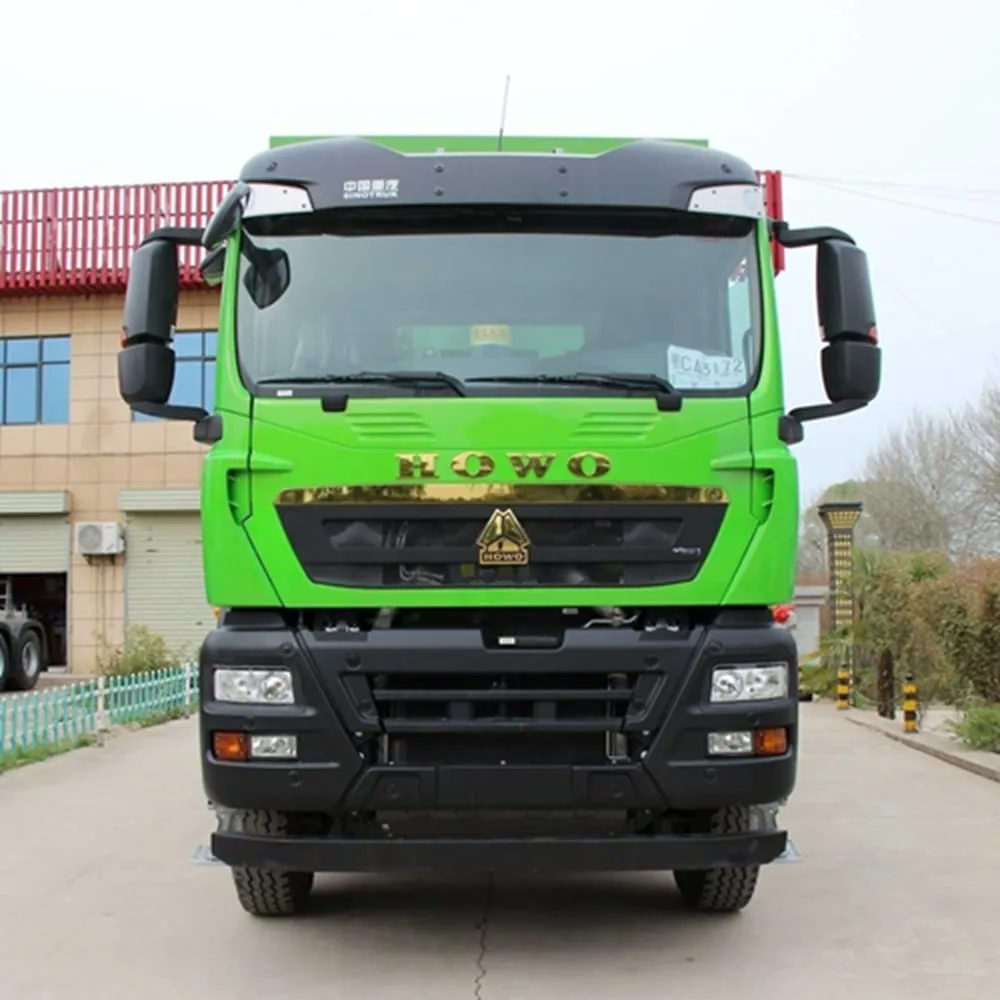 Used HOWO 8x4 12-wheeler dump truck for heavy mining, large steel body