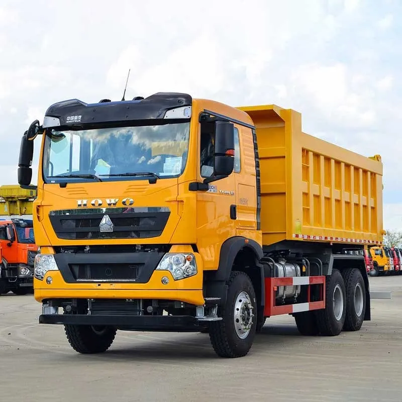 HOWO 371 used 10-wheeler dump truck for export CIF to Nigeria, Apapa Lagos — left-hand drive