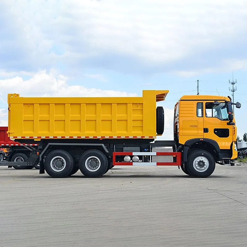 Used SHACMAN dump truck X3000 tipper inspected and ready for export