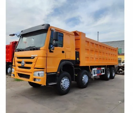 HOWO N7 used 8x4 dump lorry heavy mining tipper for sale