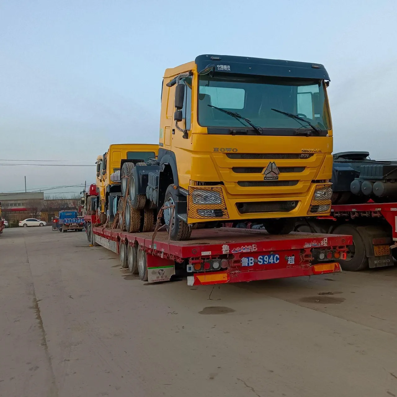 Used HOWO TX 6x4 tractor truck export ready Sigma Truck