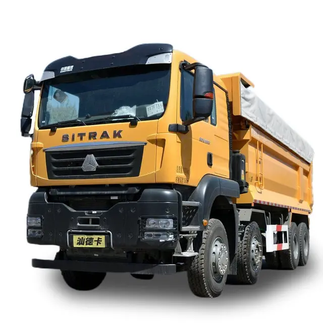 SINOTRUK 8×4 dump lorry for sale — used Chinese truck export CIF to Kenya, Mombasa