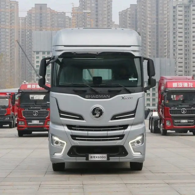 SHACMAN 6×4 tractor truck for sale — used Chinese truck export CIF to Nigeria, Lagos–Kano corridor, left-hand drive